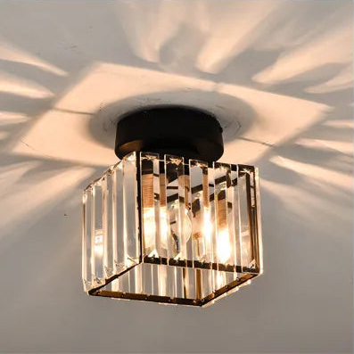 Crystal Ceiling Light – Luxury Crystal Lampshade for Hallway and Living Room | Karnz