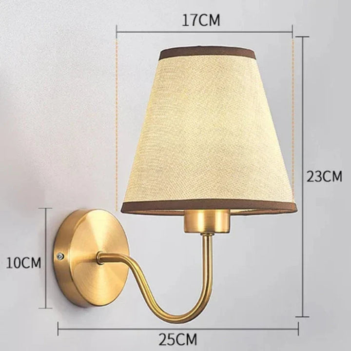 Fabric Wall Light | Kalsten