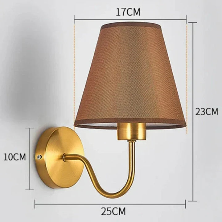 Fabric Wall Light | Kalsten