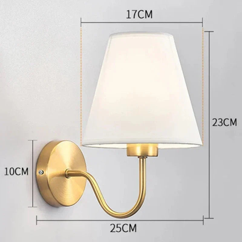 Fabric Wall Light | Kalsten
