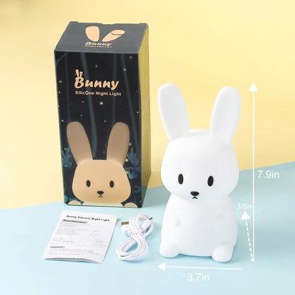 LED Night Light for Children – Dimmable Night Lamp with -Design, USB Rechargeable, Touch Control | Karnz