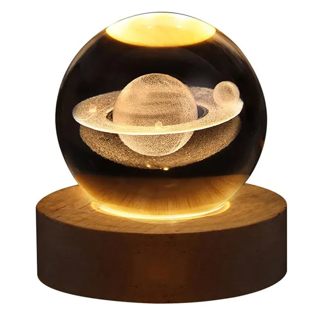 Solar-System Table Lamp – LED Light with Planet Design for Living Spaces | Kalsten