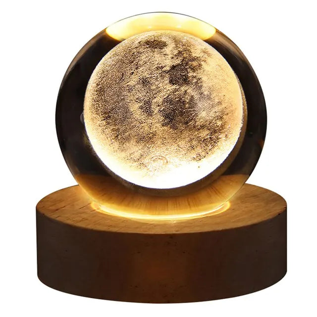Solar-System Table Lamp – LED Light with Planet Design for Living Spaces | Kalsten
