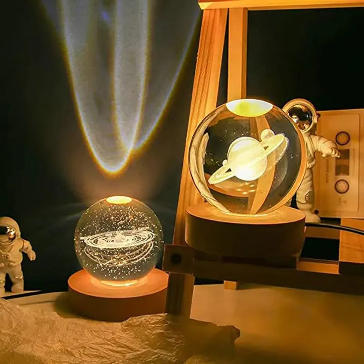 Solar-System Table Lamp – LED Light with Planet Design for Living Spaces | Kalsten