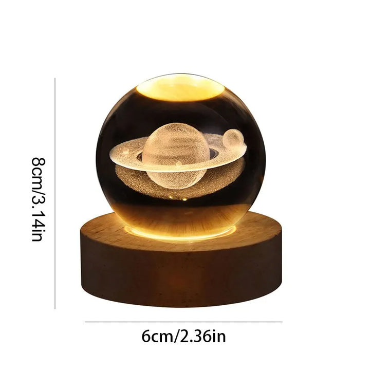 Solar-System Table Lamp – LED Light with Planet Design for Living Spaces | Kalsten