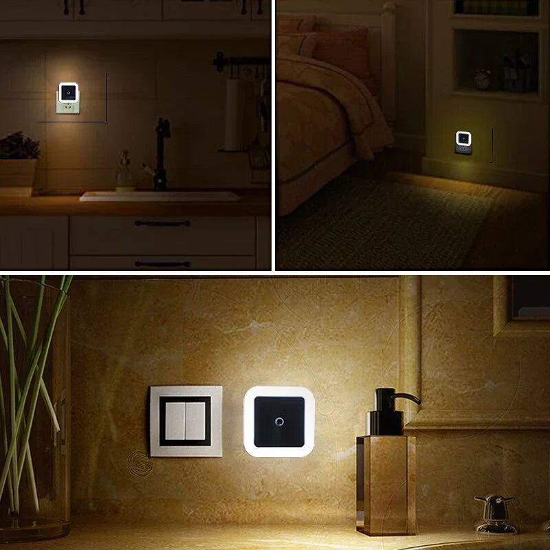 Set of 2 Children's Night Lights with Motion Sensor - GlowGuard | Kalsten
