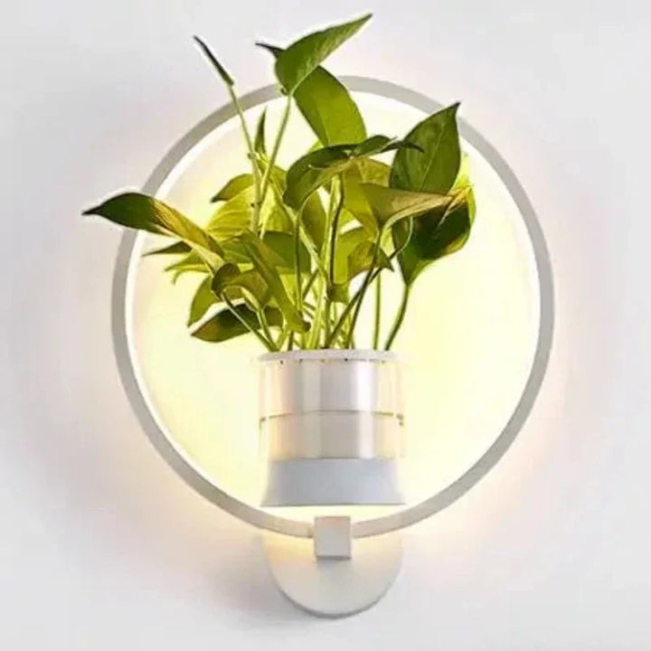Wall Lamp with Glass Plant Holder Kalsten