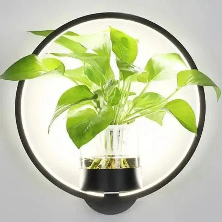 Wall Lamp with Glass Plant Holder Kalsten