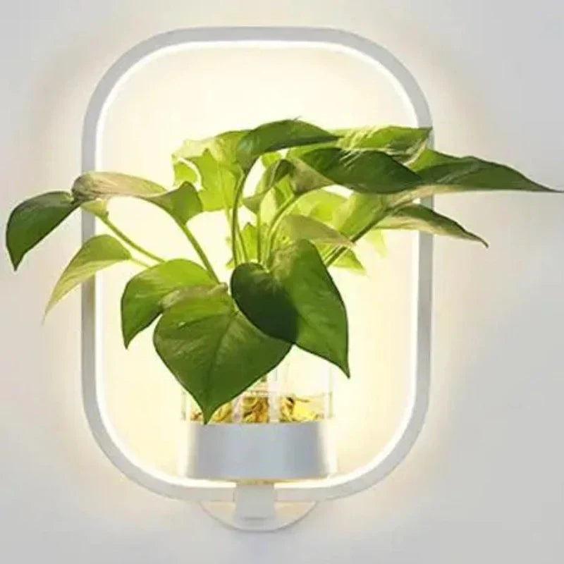 Wall Lamp with Glass Plant Holder Kalsten