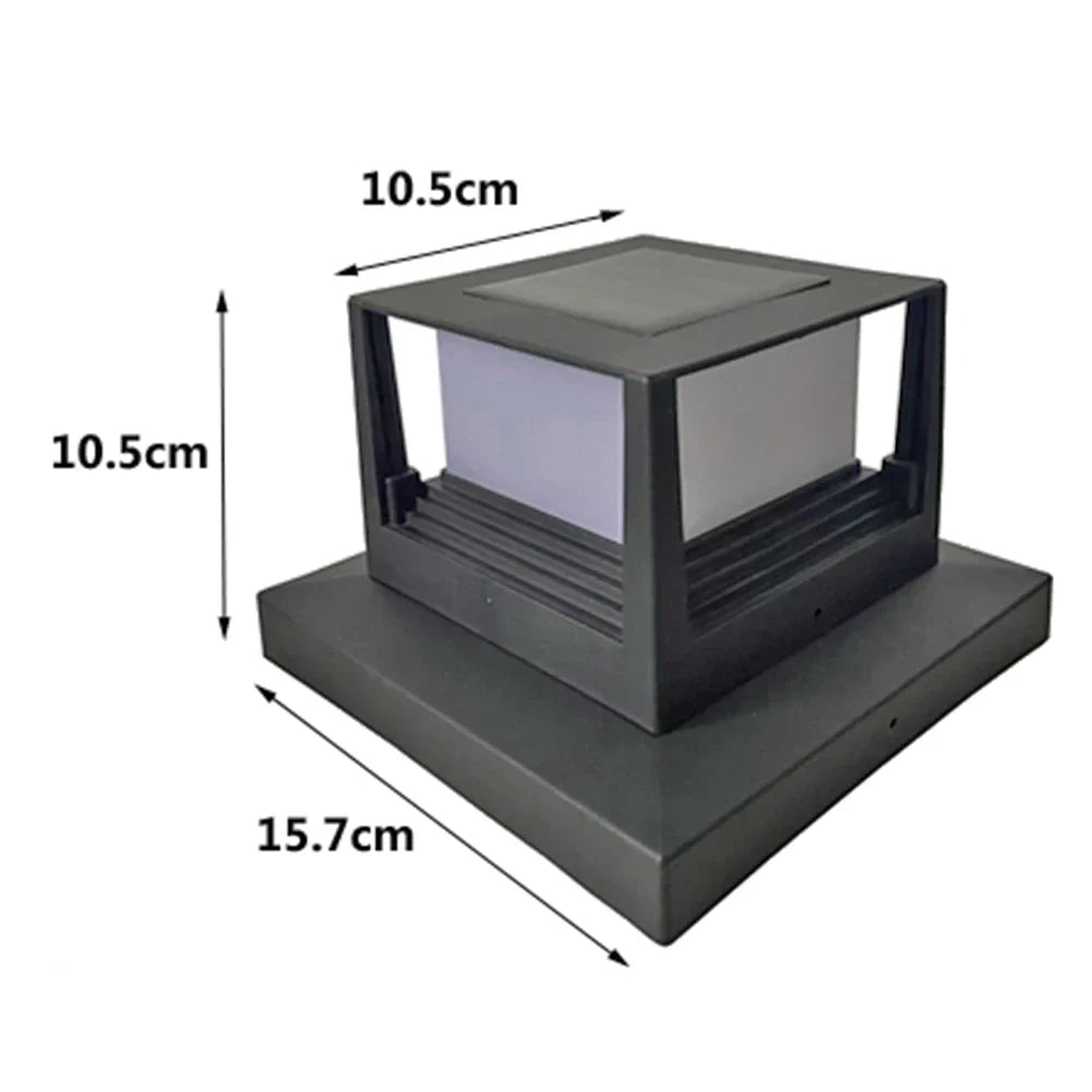 LED Solar Column Light for Outdoor Use - Weatherproof and energy-saving outdoor lighting, ideal for garden and terrace | Kalsten