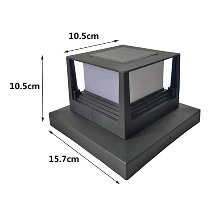 LED Solar Column Light for Outdoor Use - Weatherproof and energy-saving outdoor lighting, ideal for garden and terrace | Kalsten
