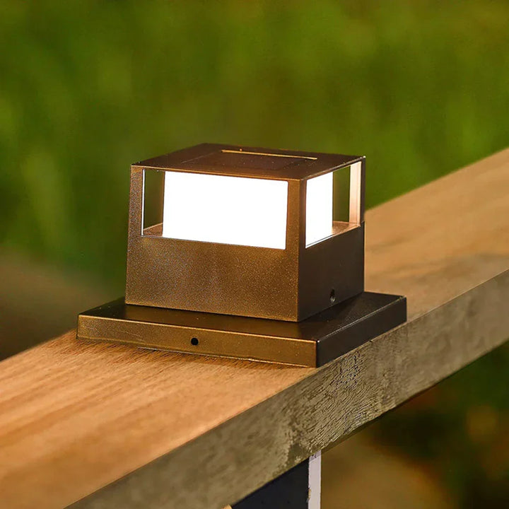 LED Solar Column Light for Outdoor Use - Weatherproof and energy-saving outdoor lighting, ideal for garden and terrace | Kalsten