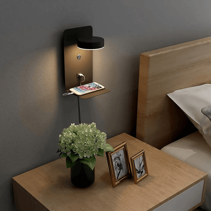 Rotating Night Lamp with Charging Station