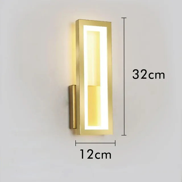 Modern LED Indoor Wall Light in Minimalist Design – Stylish Wall Lamp for Living Room & Hallway | Kalsten