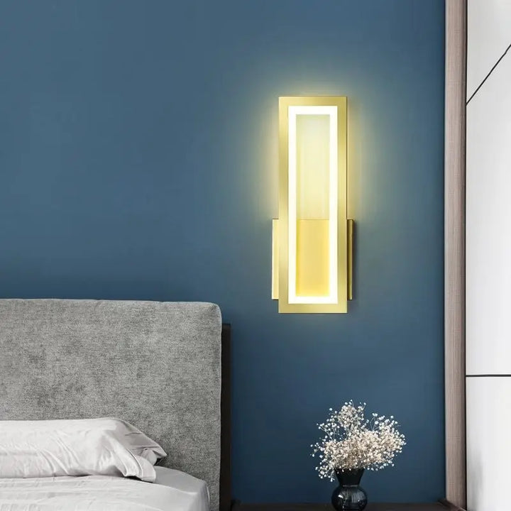 Modern LED Indoor Wall Light in Minimalist Design – Stylish Wall Lamp for Living Room & Hallway | Kalsten