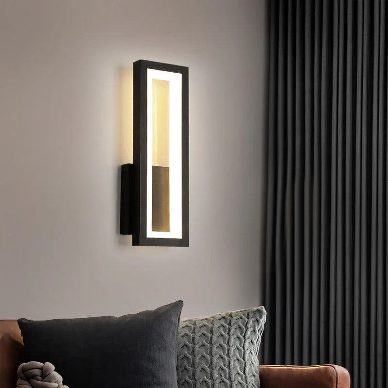 Modern LED Indoor Wall Light in Minimalist Design – Stylish Wall Lamp for Living Room & Hallway | Kalsten