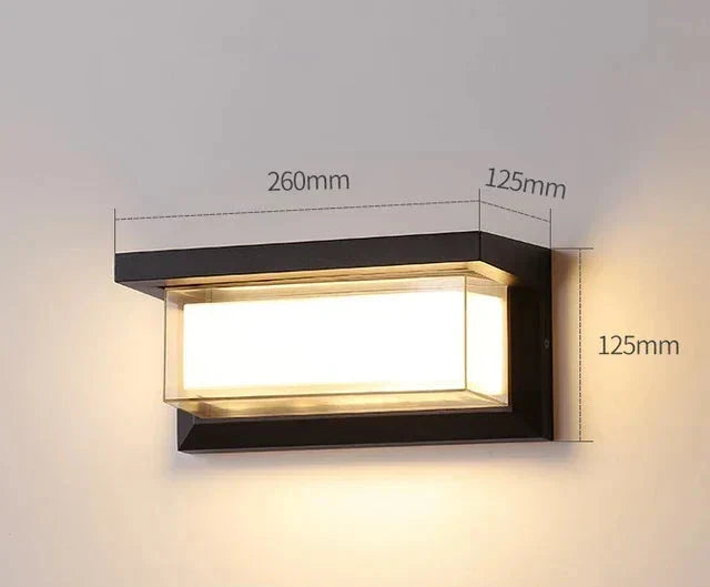 Modern Wall Lamp for Outdoor – Weatherproof LED Outdoor Light for Terrace & Garden | Kalsten