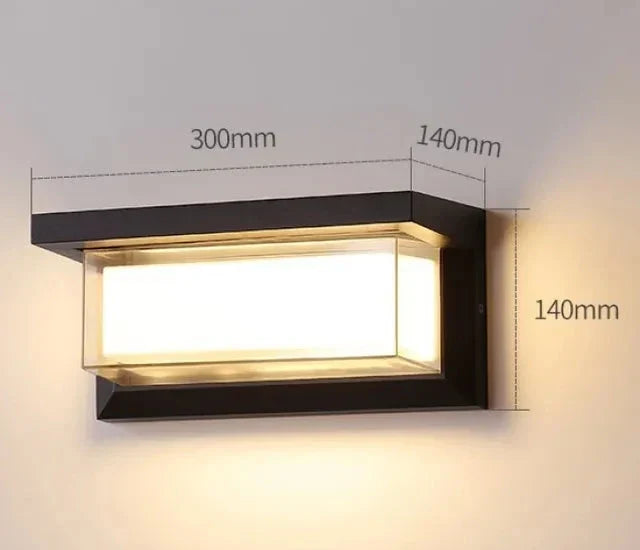 Modern Wall Lamp for Outdoor – Weatherproof LED Outdoor Light for Terrace & Garden | Kalsten