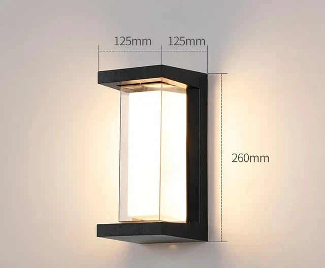 Modern Wall Lamp for Outdoor – Weatherproof LED Outdoor Light for Terrace & Garden | Kalsten