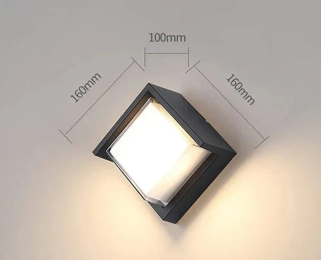 Modern Wall Lamp for Outdoor – Weatherproof LED Outdoor Light for Terrace & Garden | Kalsten