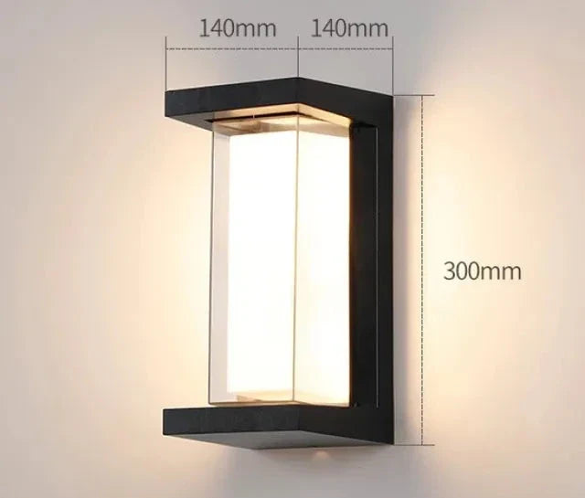 Modern Wall Lamp for Outdoor – Weatherproof LED Outdoor Light for Terrace & Garden | Kalsten