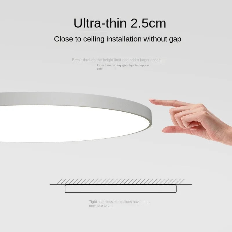 Noxord | Ceiling Light Round LED Modern Flush Fixture
