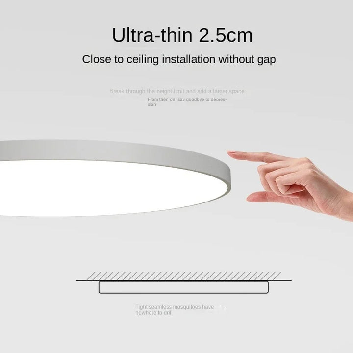 Noxord | Ceiling Light Round LED Modern Flush Fixture