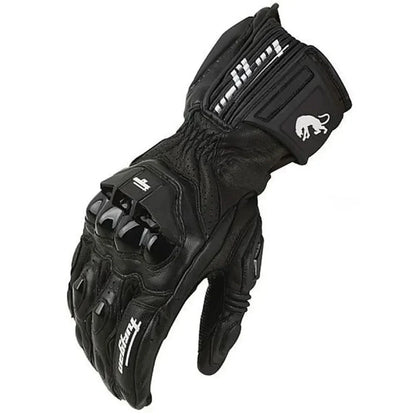BowLift | Motorbike gloves made of leather with protective padding & breathable perforation