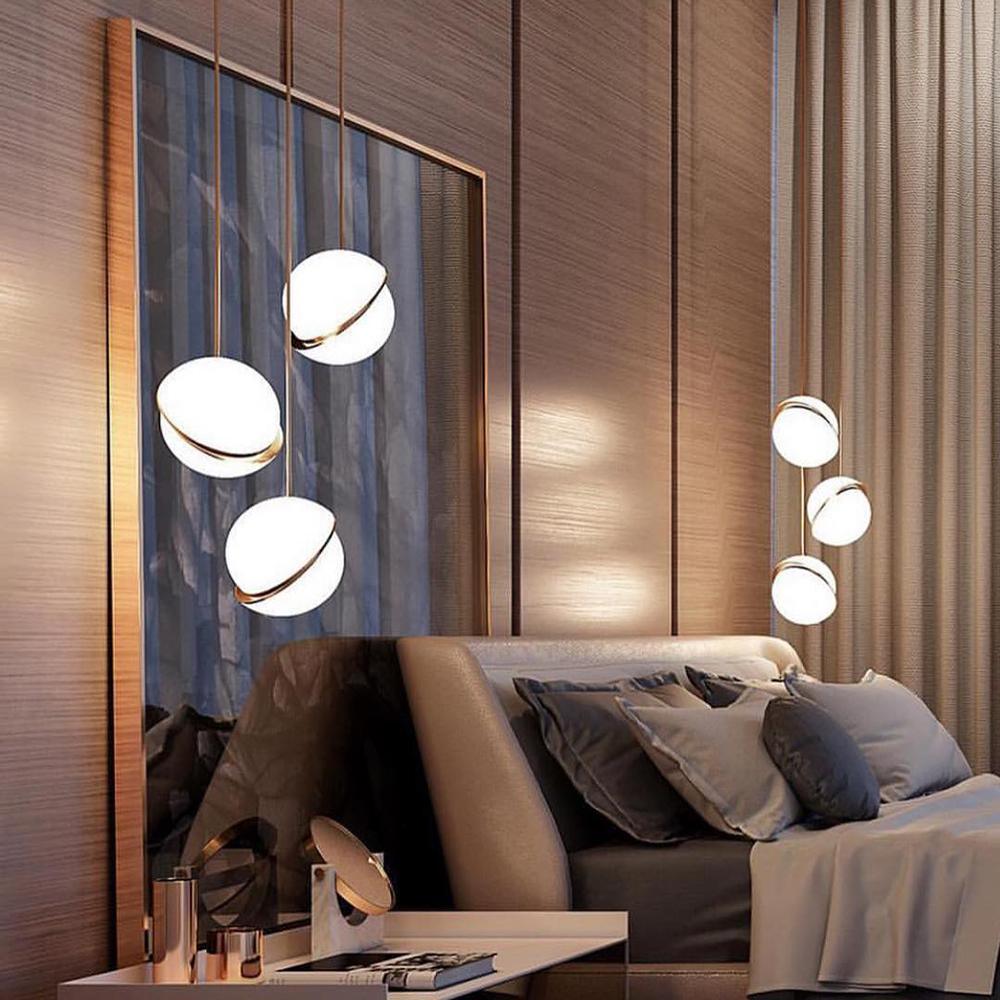 Half-Moon Pendant Light – Modern Design