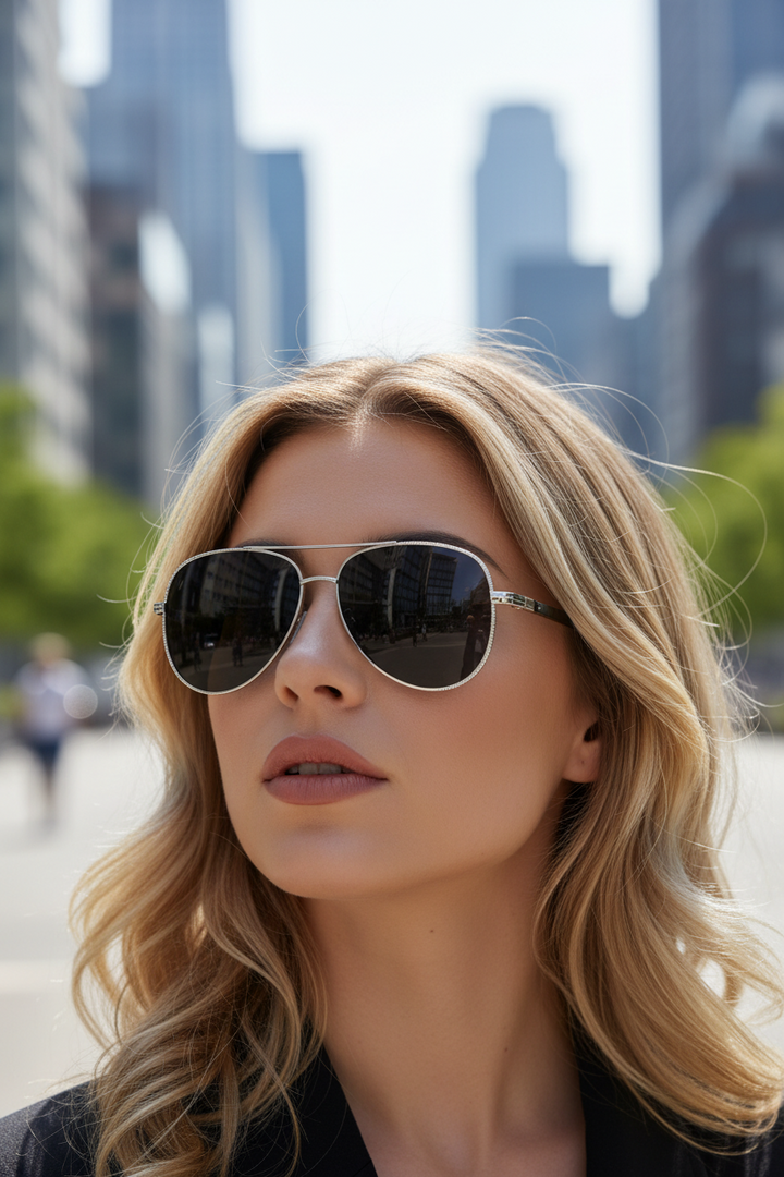 Aviator sunglasses UV400 with anti-reflection | Kalsten