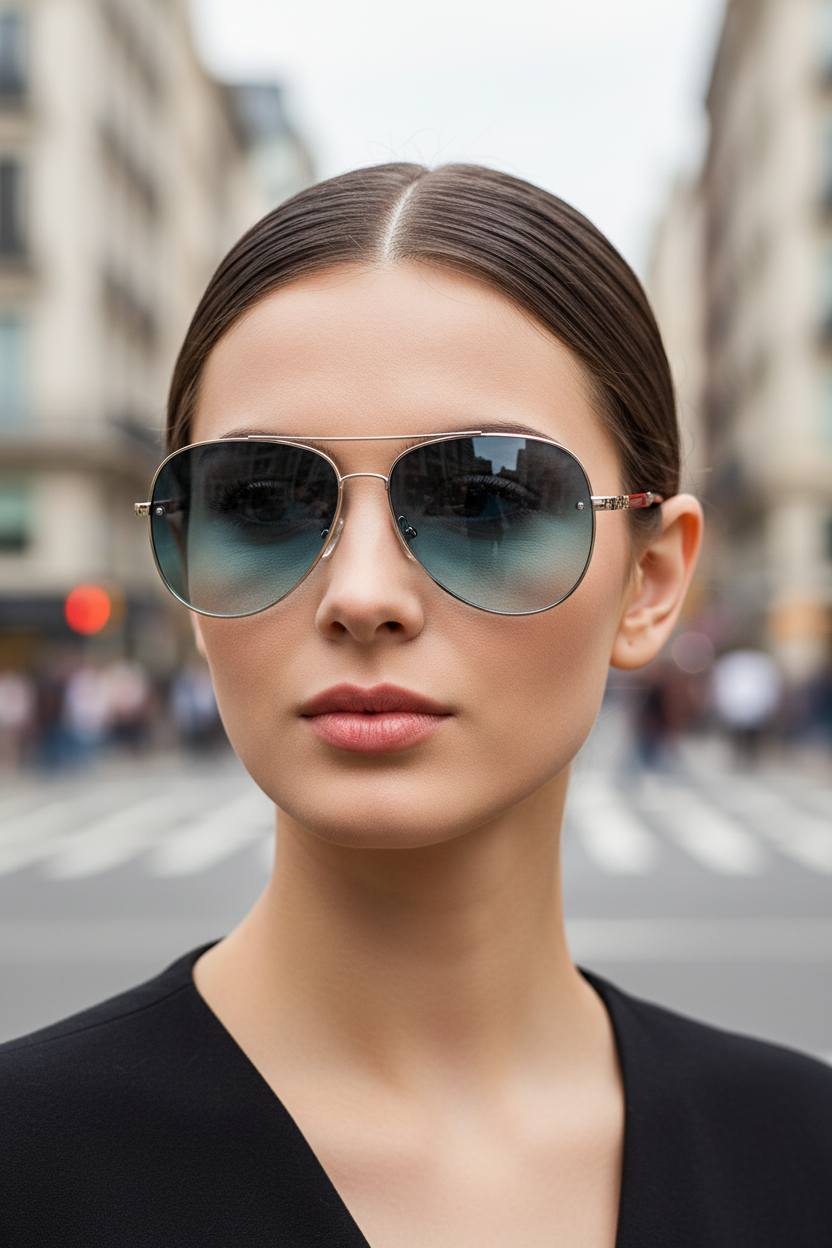 Aviator sunglasses UV400 with anti-reflection | Kalsten