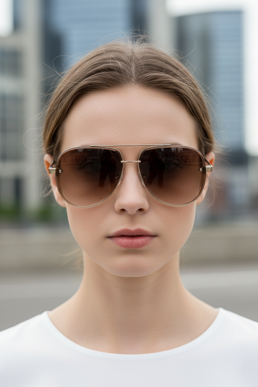 Aviator sunglasses UV400 with anti-reflection | Kalsten