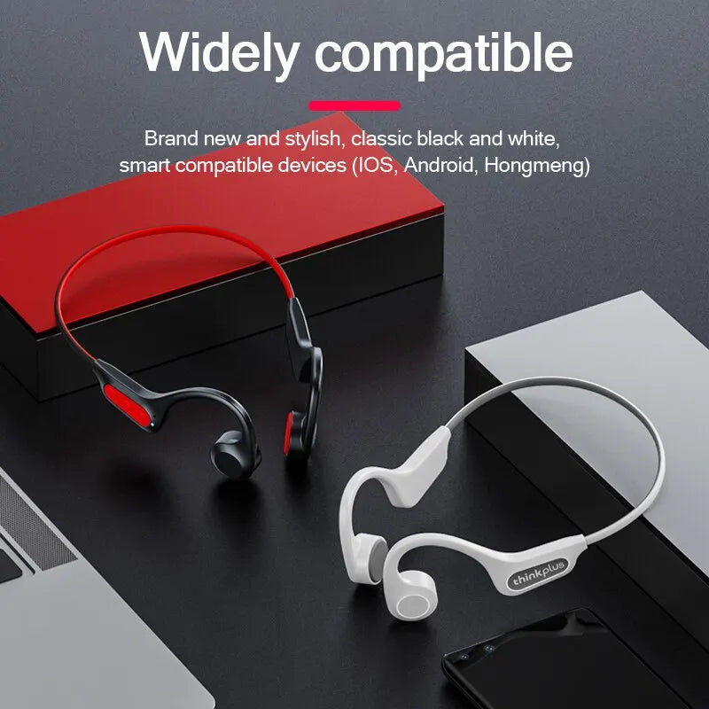 Kalsten | Bone Conduction Headphones | Bluetooth 5.3, IP56 Waterproof & Ideal for Sports and Everyday Use
