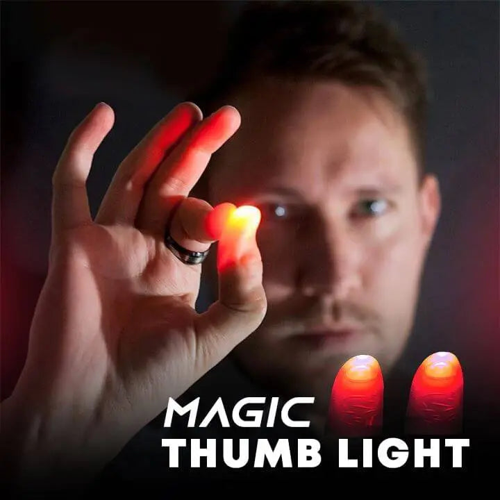 LED Thumb Light Magic Trick