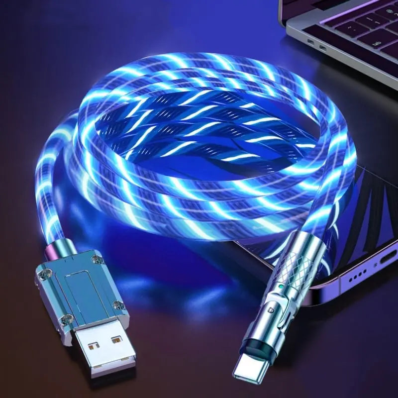 Kalsten | Illuminated 540° Redatable data cable – High quality & fast charging