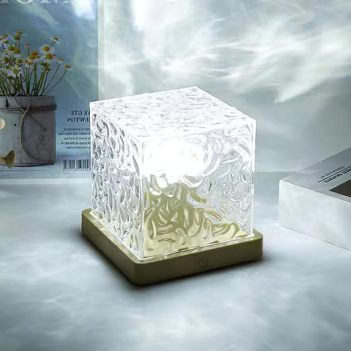 LED Table Lamp with Water Wave Effect | Kalsten