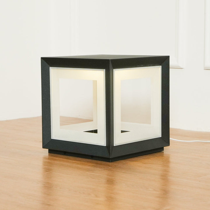 Light Cube Outdoor Post Light | Kalsten