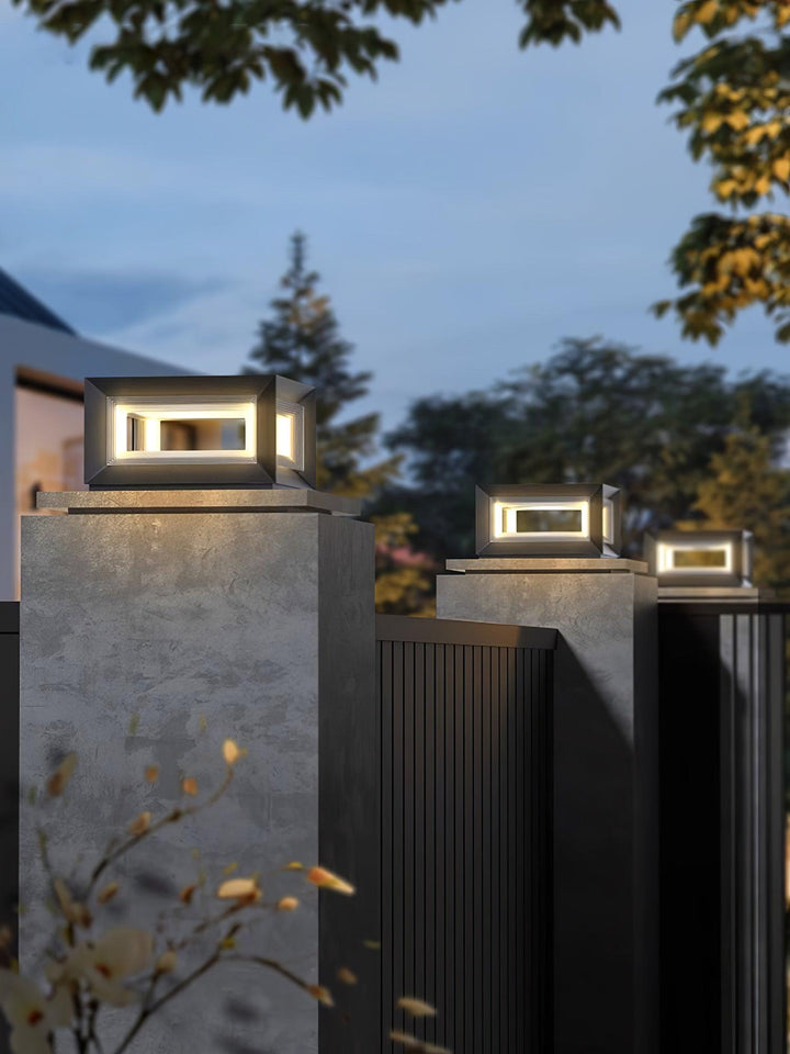 Light Cube Outdoor Post Light | Kalsten