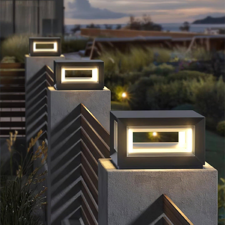 Light Cube Outdoor Post Light | Kalsten