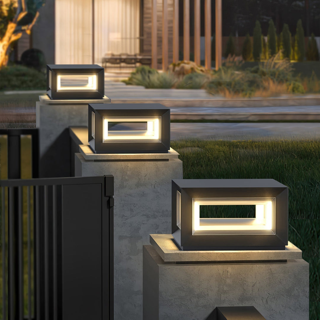 Light Cube Outdoor Post Light | Kalsten