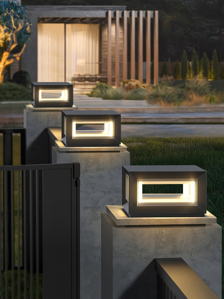 Light Cube Outdoor Post Light | Kalsten