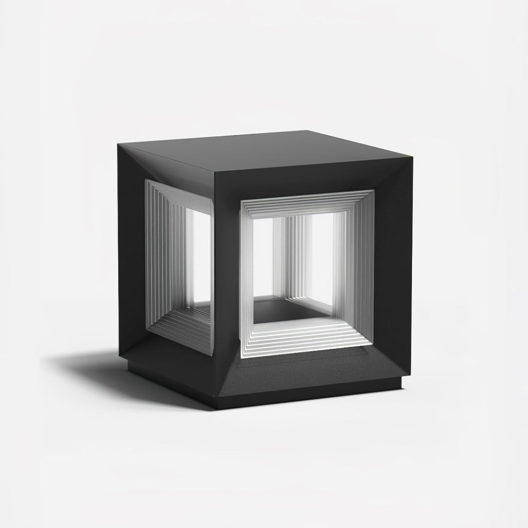 Light Cube Outdoor Post Light | Kalsten