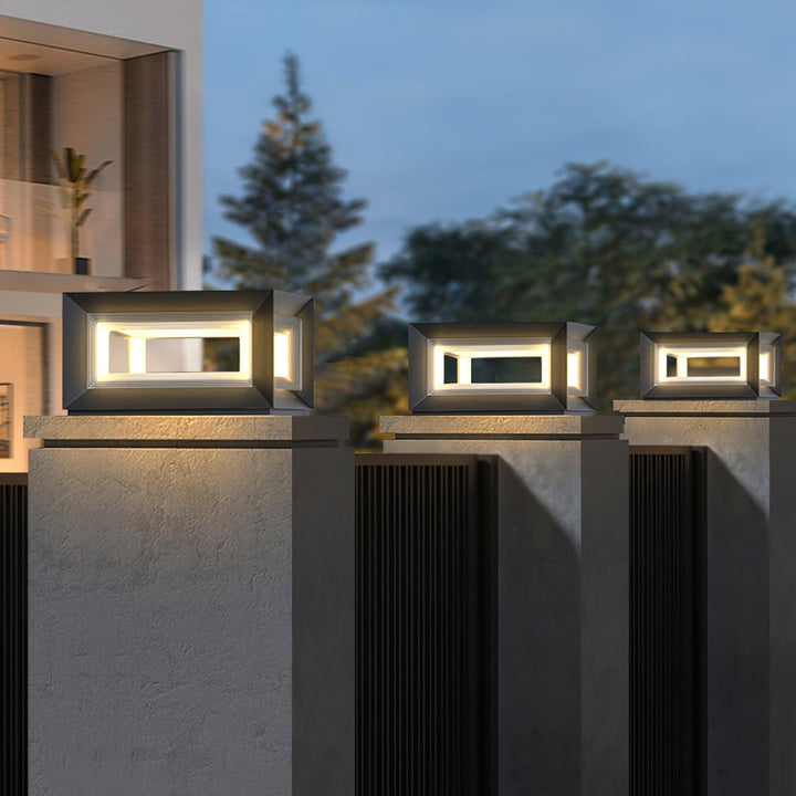 Light Cube Outdoor Post Light | Kalsten