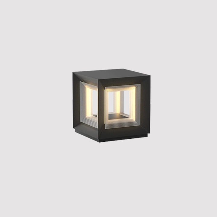 Light Cube Outdoor Post Light | Kalsten