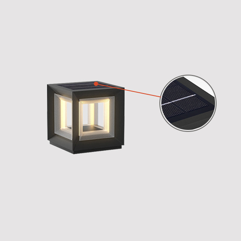 Light Cube Outdoor Post Light | Kalsten