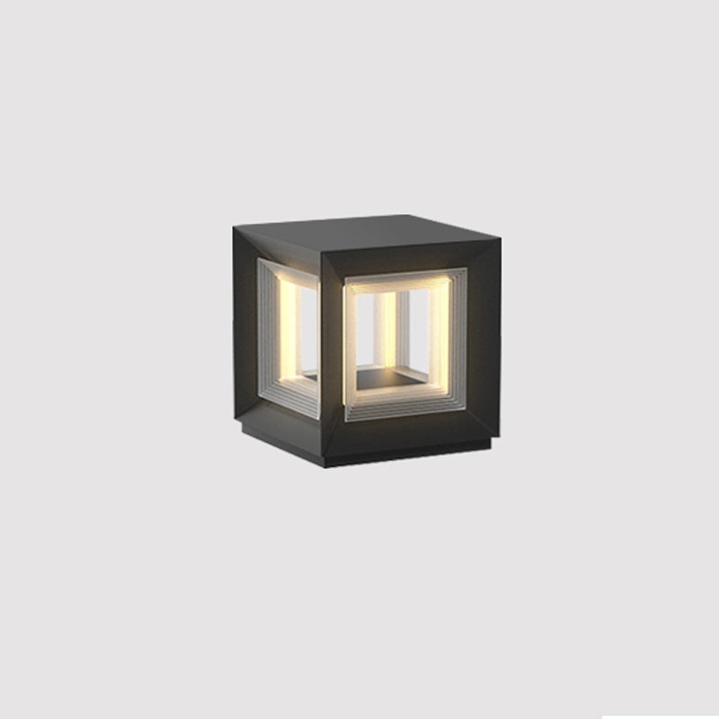 Light Cube Outdoor Post Light | Kalsten