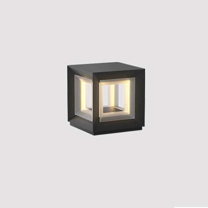 Light Cube Outdoor Post Light | Kalsten