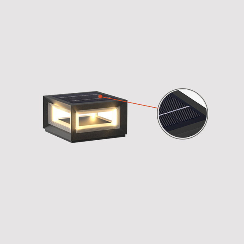 Light Cube Outdoor Post Light | Kalsten