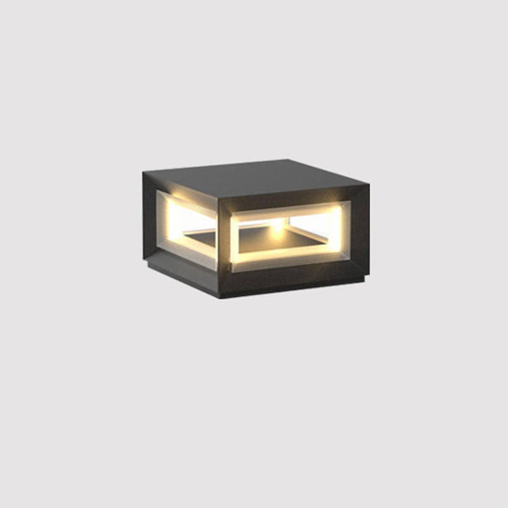 Light Cube Outdoor Post Light | Kalsten