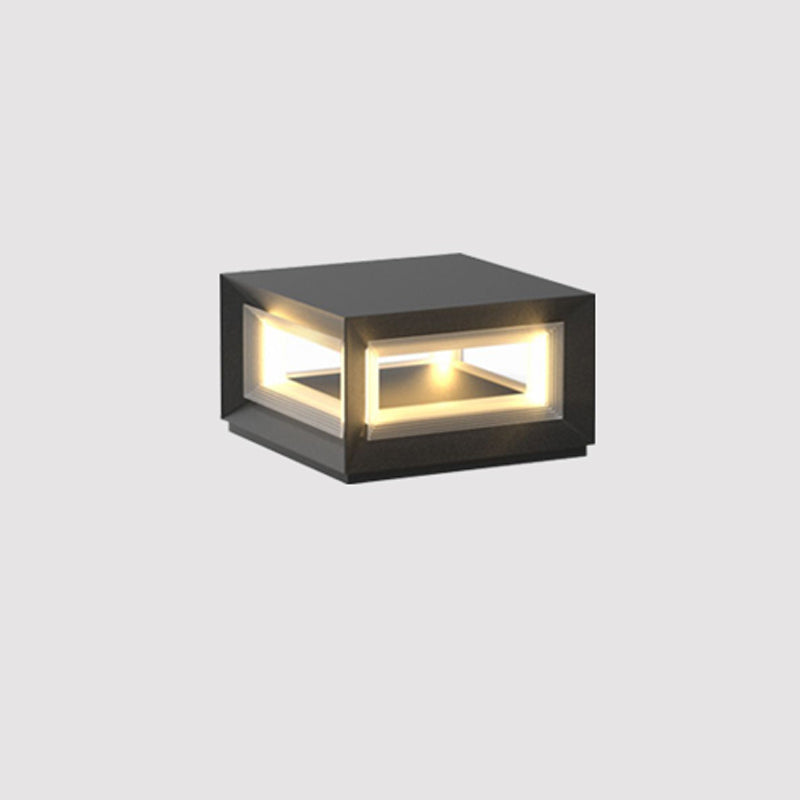 Light Cube Outdoor Post Light | Kalsten